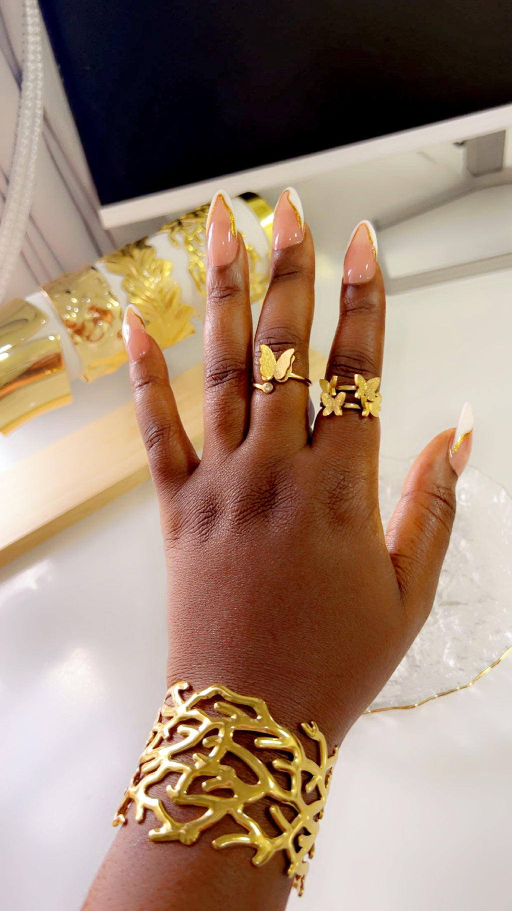 Aurora twig bracelet