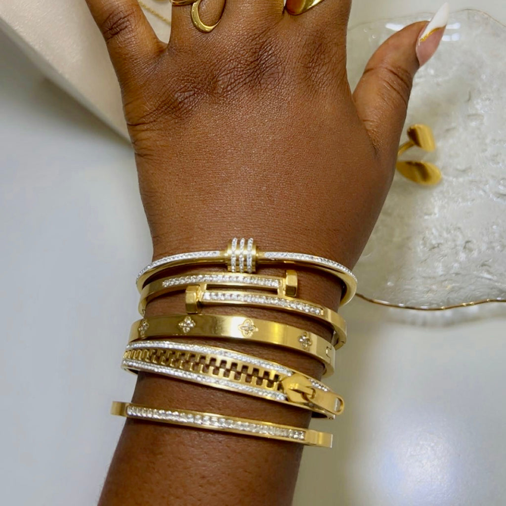 Kelly bracelet stack