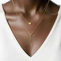 Aria layered necklace