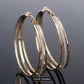 Sparkling Hoops Earrings