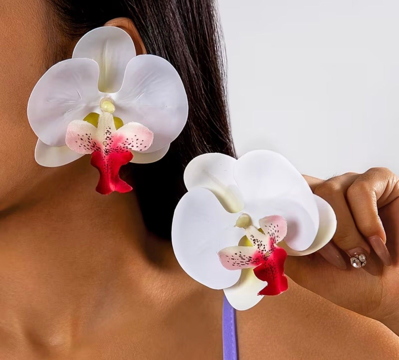 Orchid Earrings