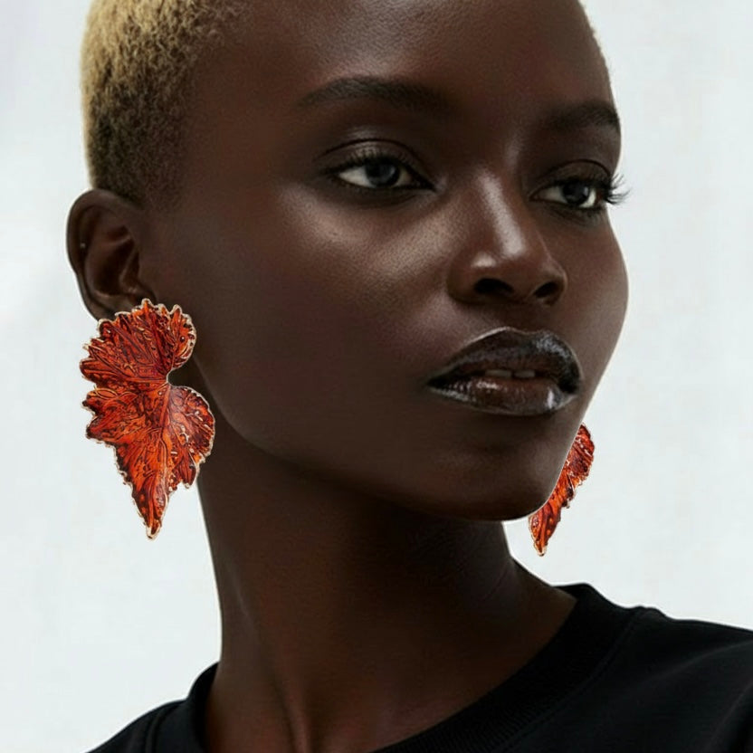 Maple earrings