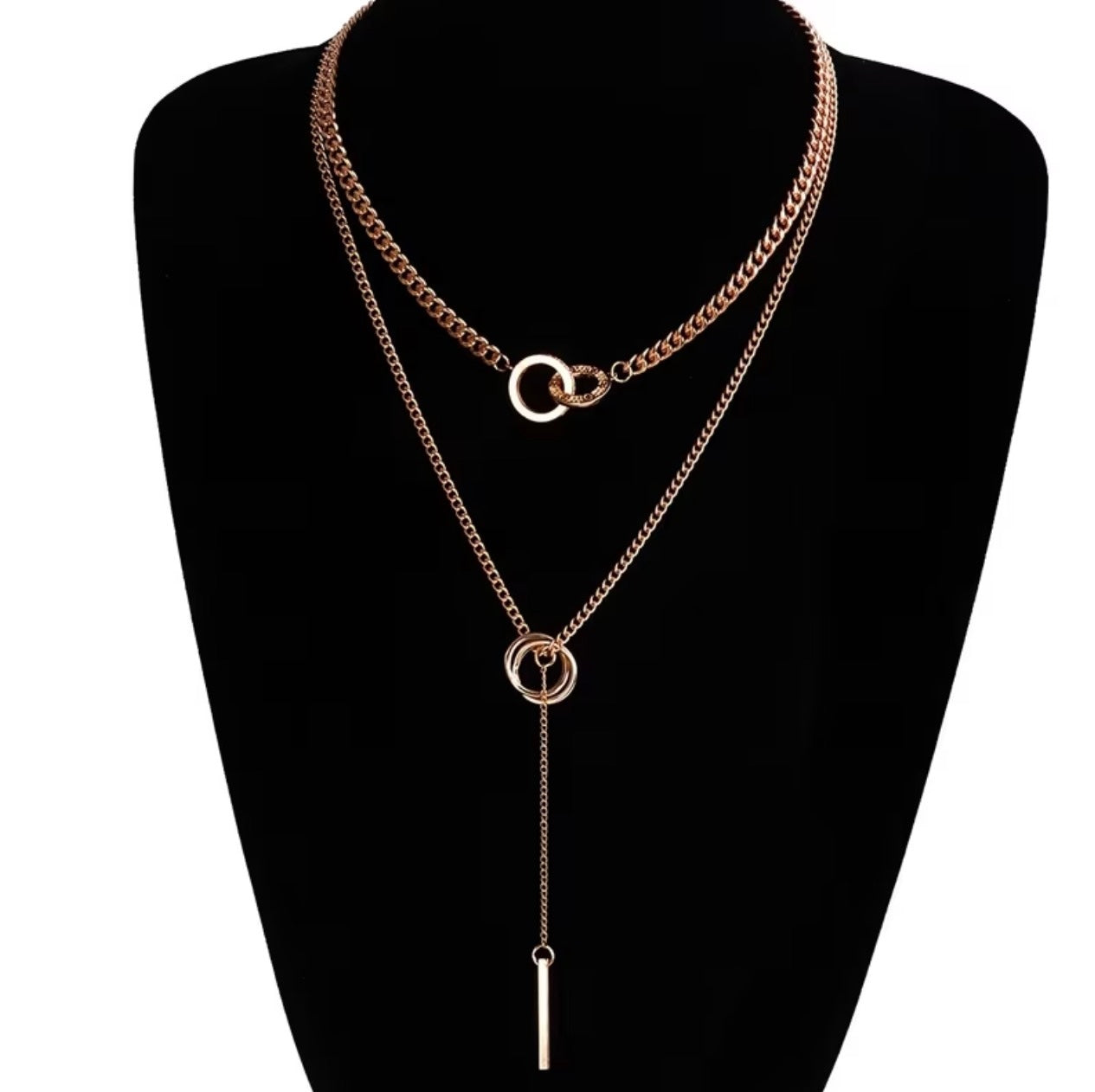 Zuri layered necklace