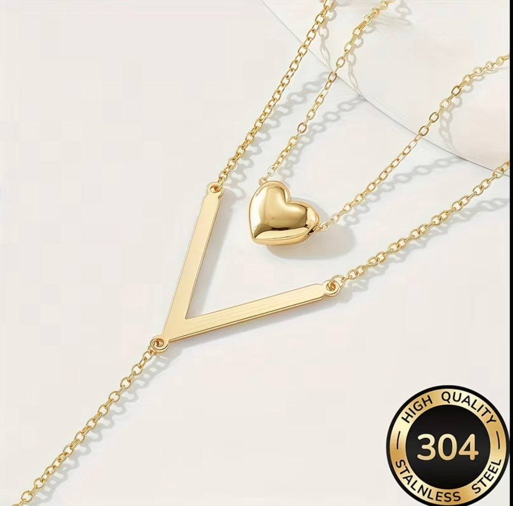 Aria layered necklace