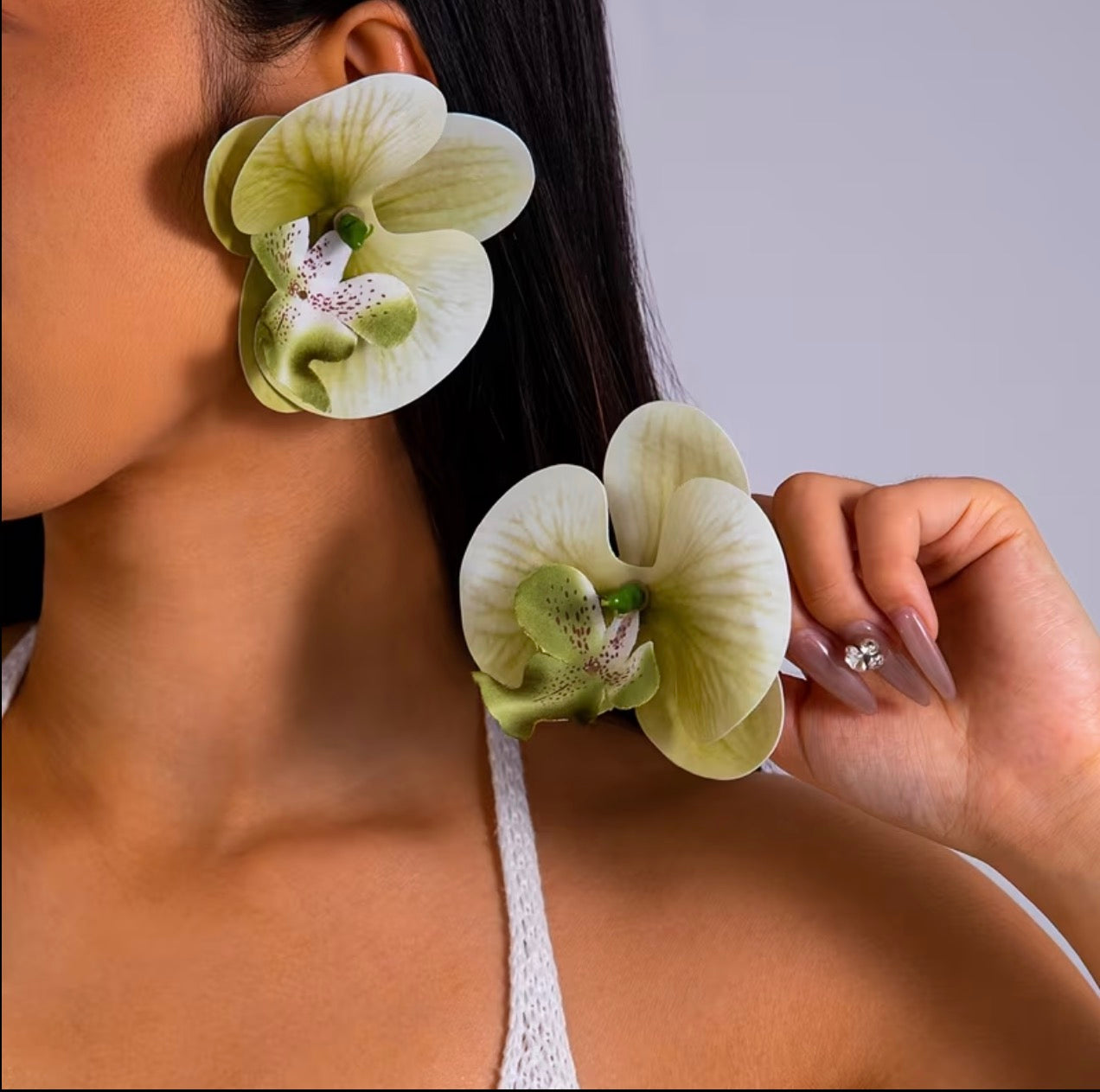 Orchid Earrings