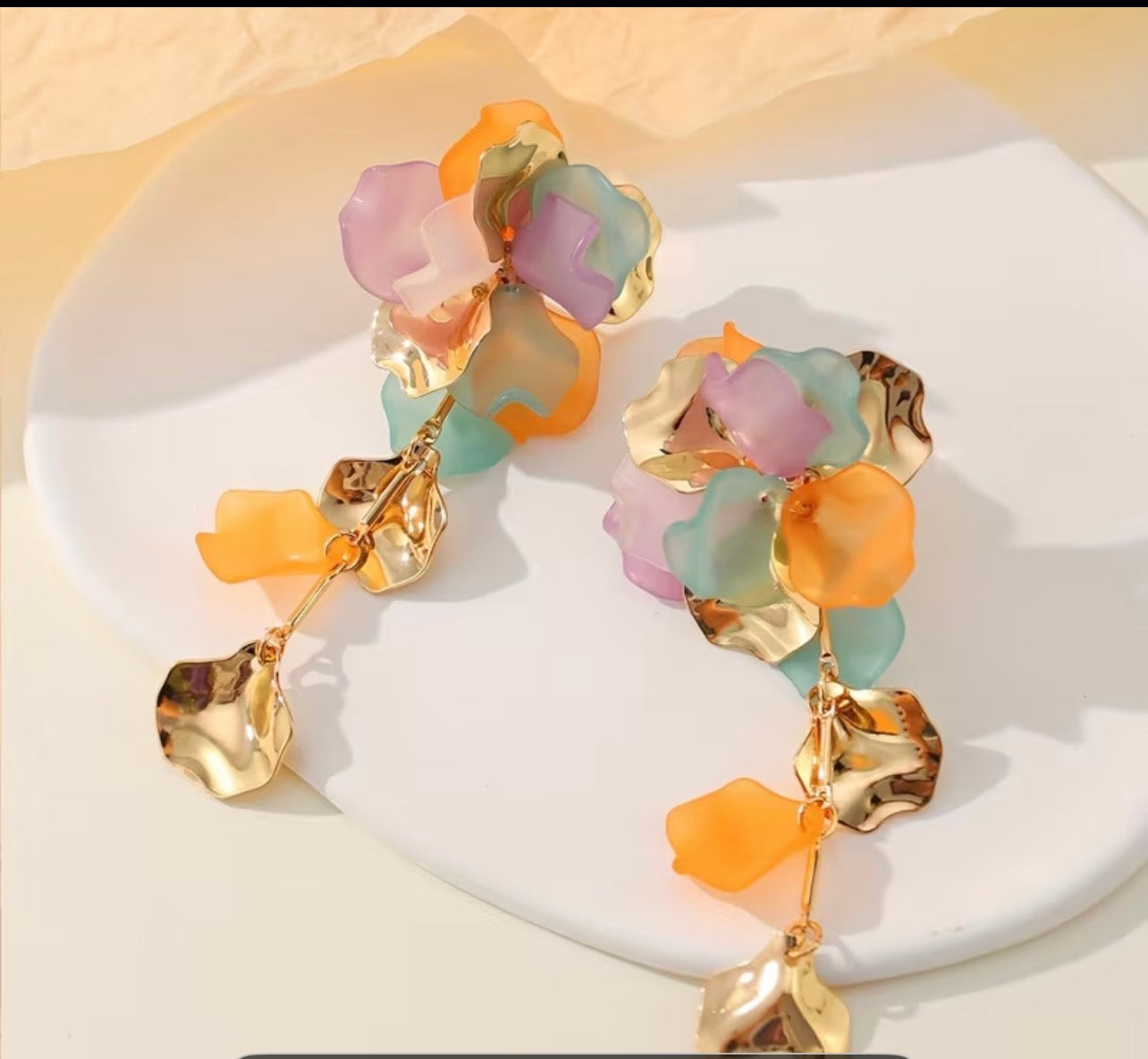 Oriental handmade earrings