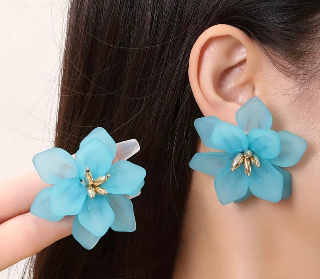 Hydrangea Earrings